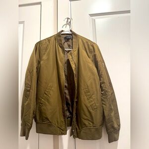 Green Bomber Jacket